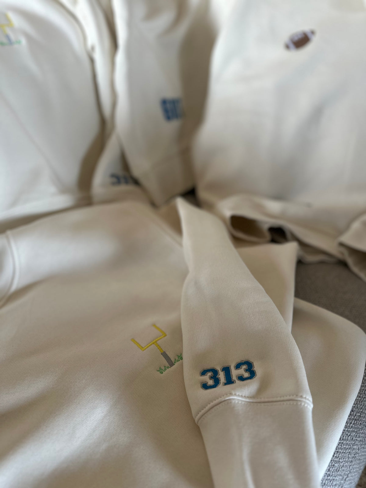 Blue Grit Sweatshirt