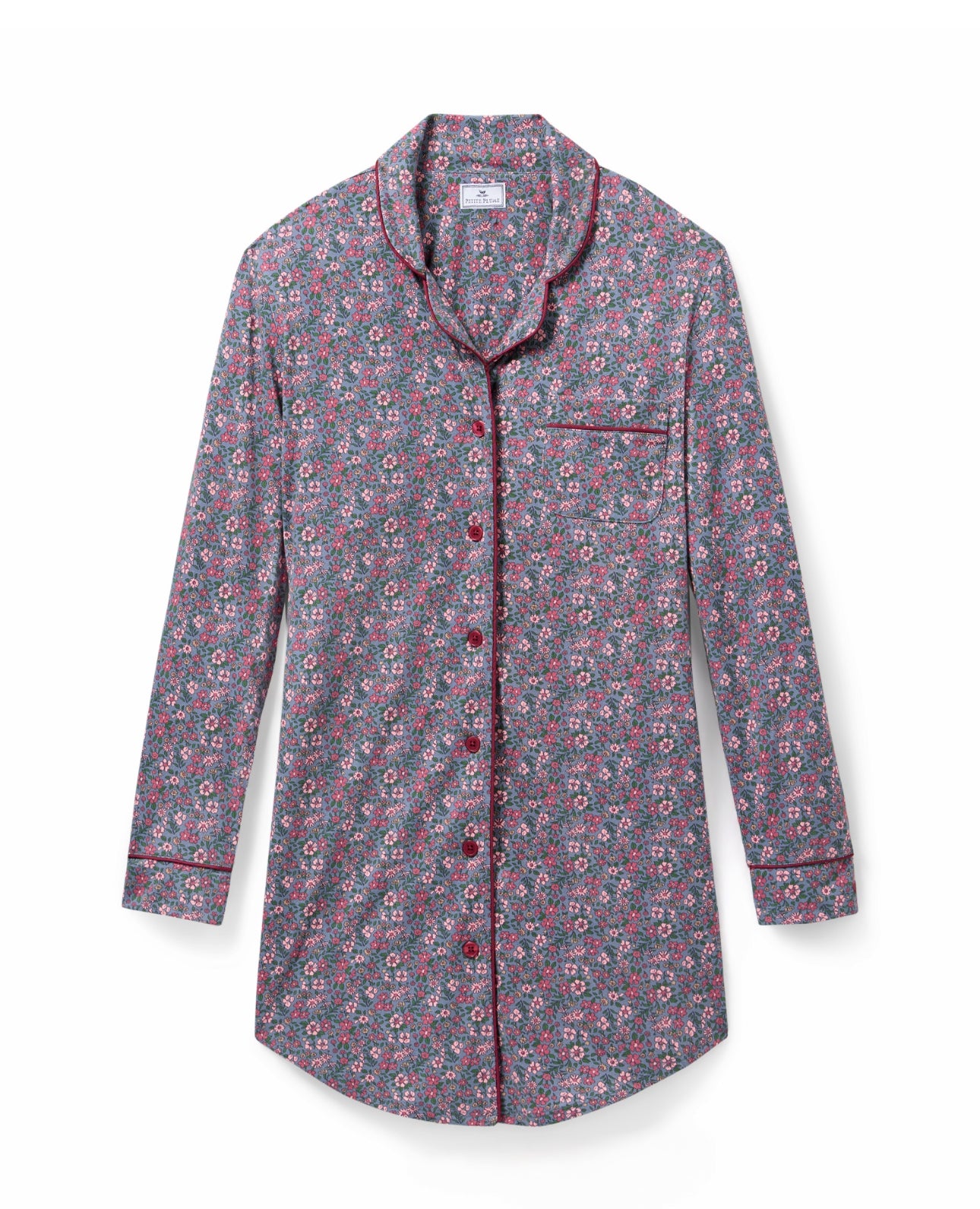 PRE ORDER Women’s Pima Nightshirt in Fleurs De Saison