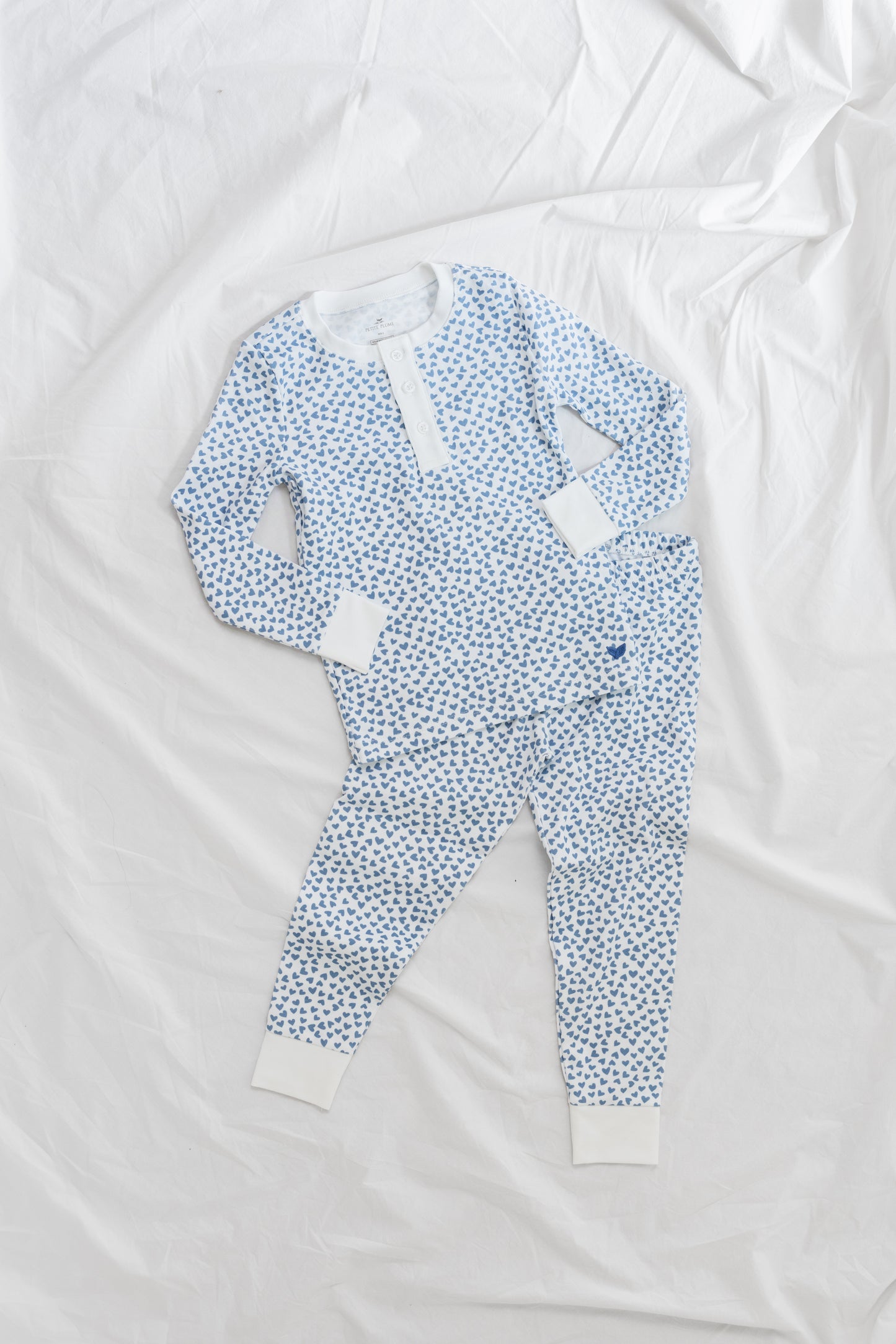 Blue Hearts Pajama