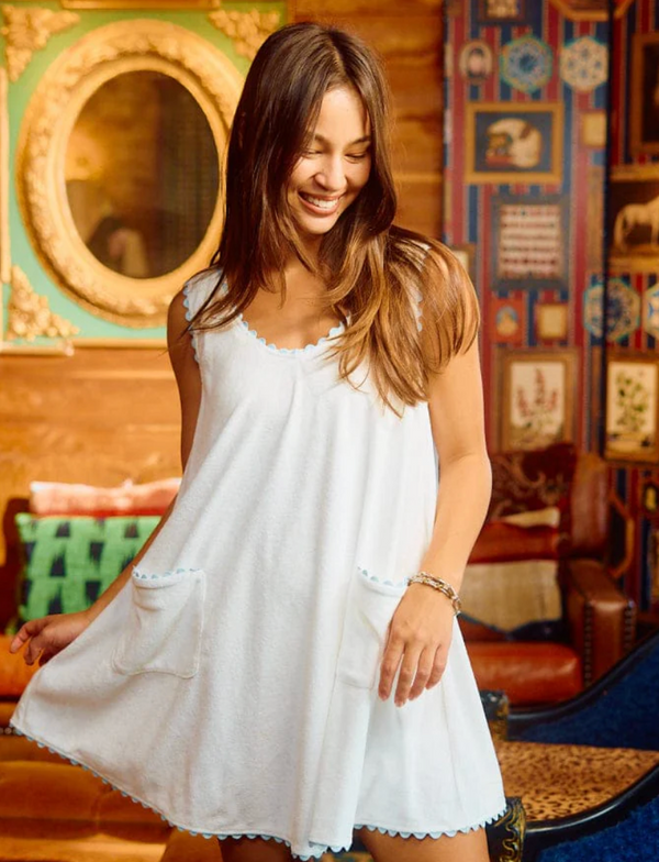 ladies swing dress Swing Dress, Guava 2