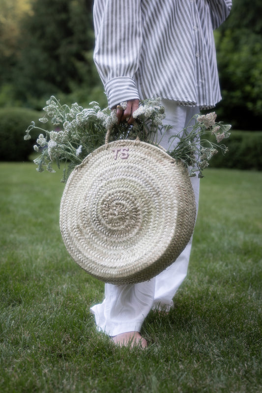 Circular Straw Bag