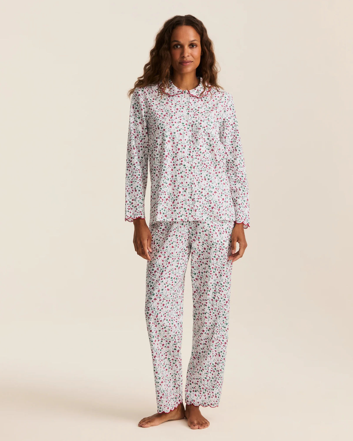 Winter Garden Mommy & Me Matching Pajama