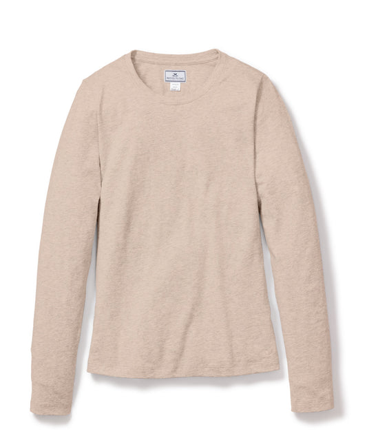 PRE ORDER Women’s Pima Long Sleeve Top in Camel