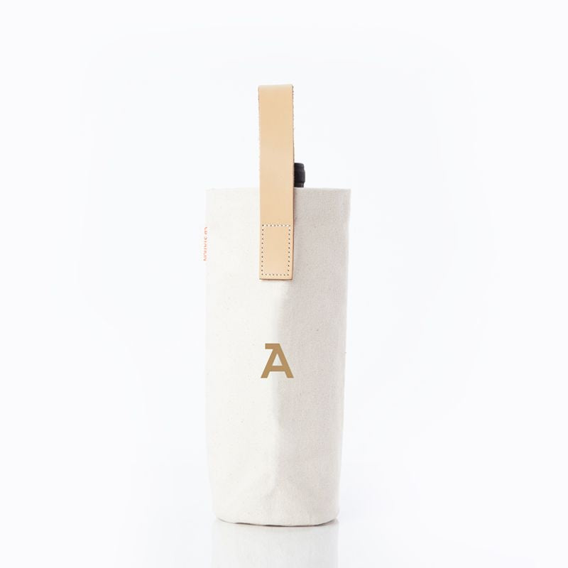 Leather Grip Wine Carrier