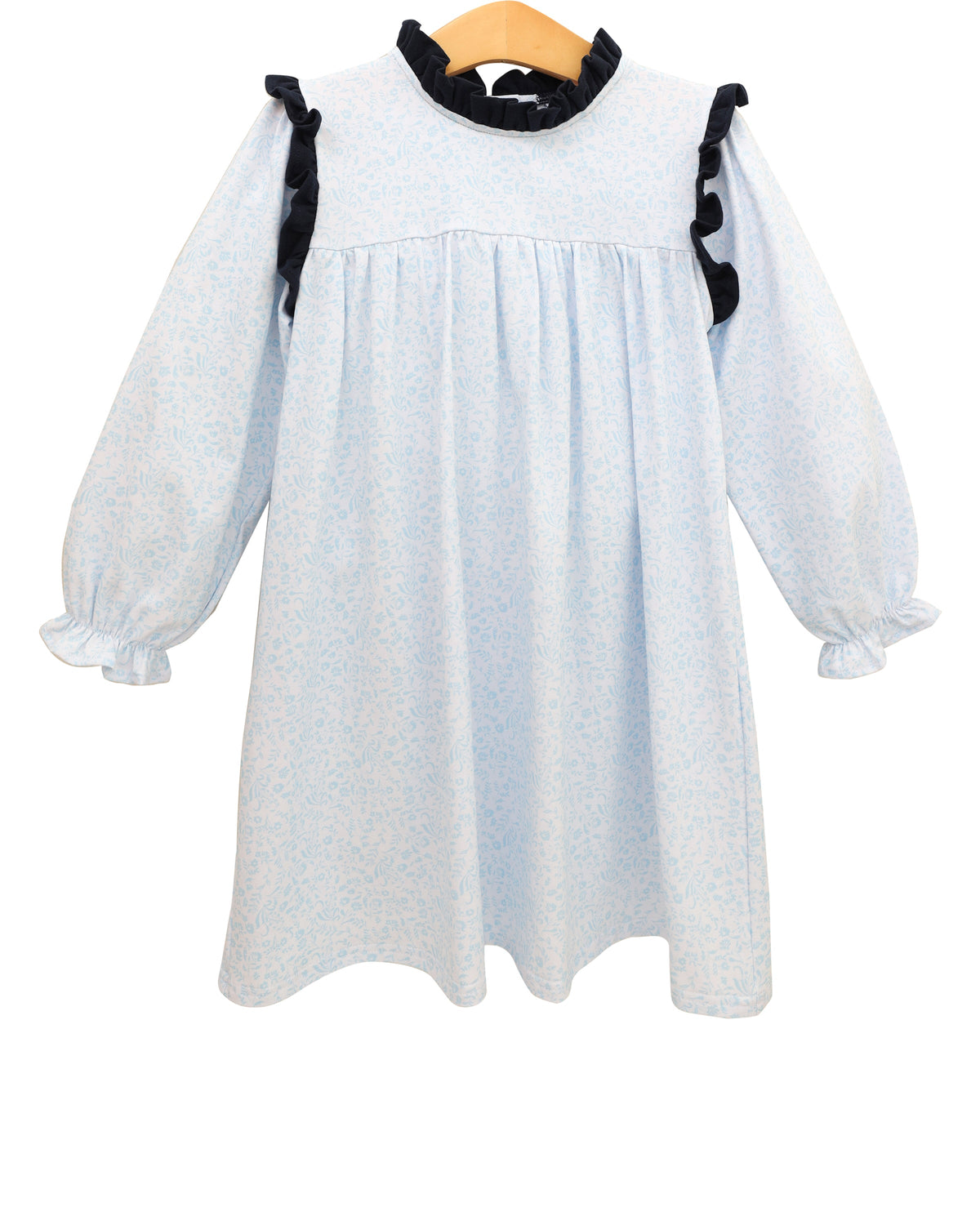 Blue Blooms Hallie Dress