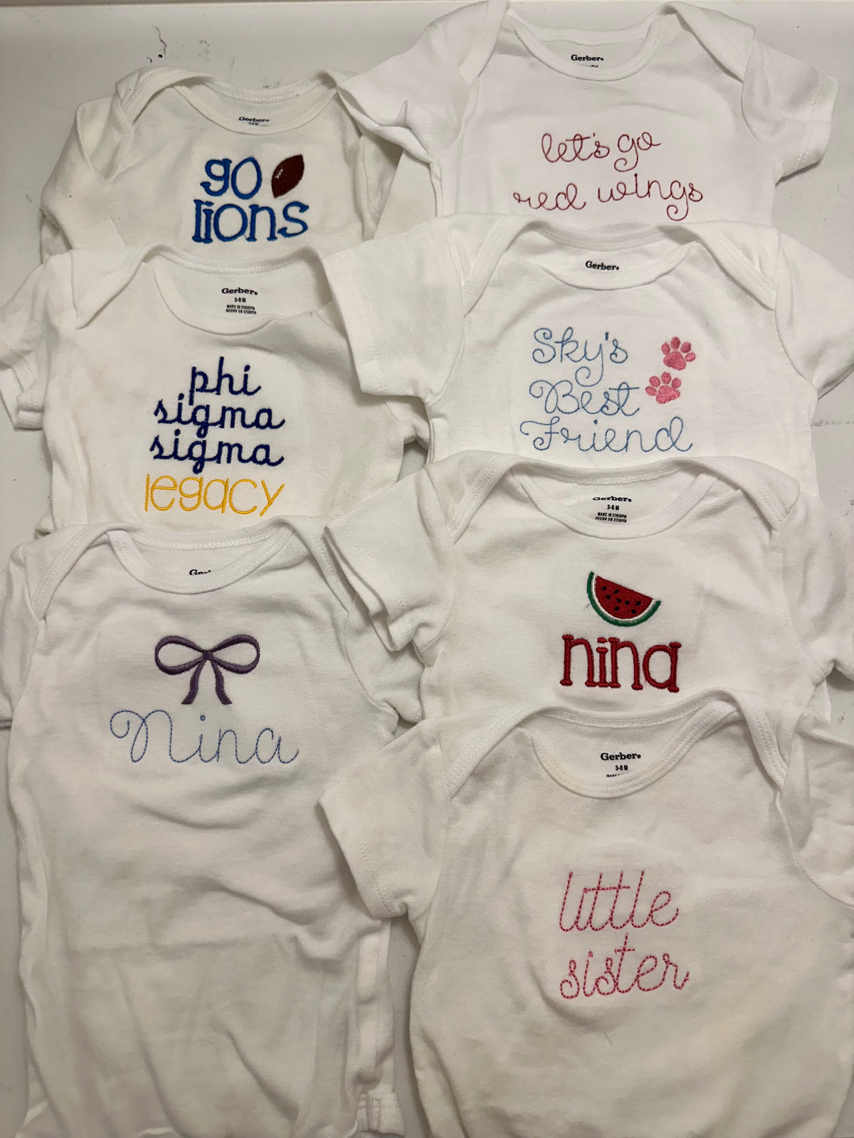 Custom Baby Onesies