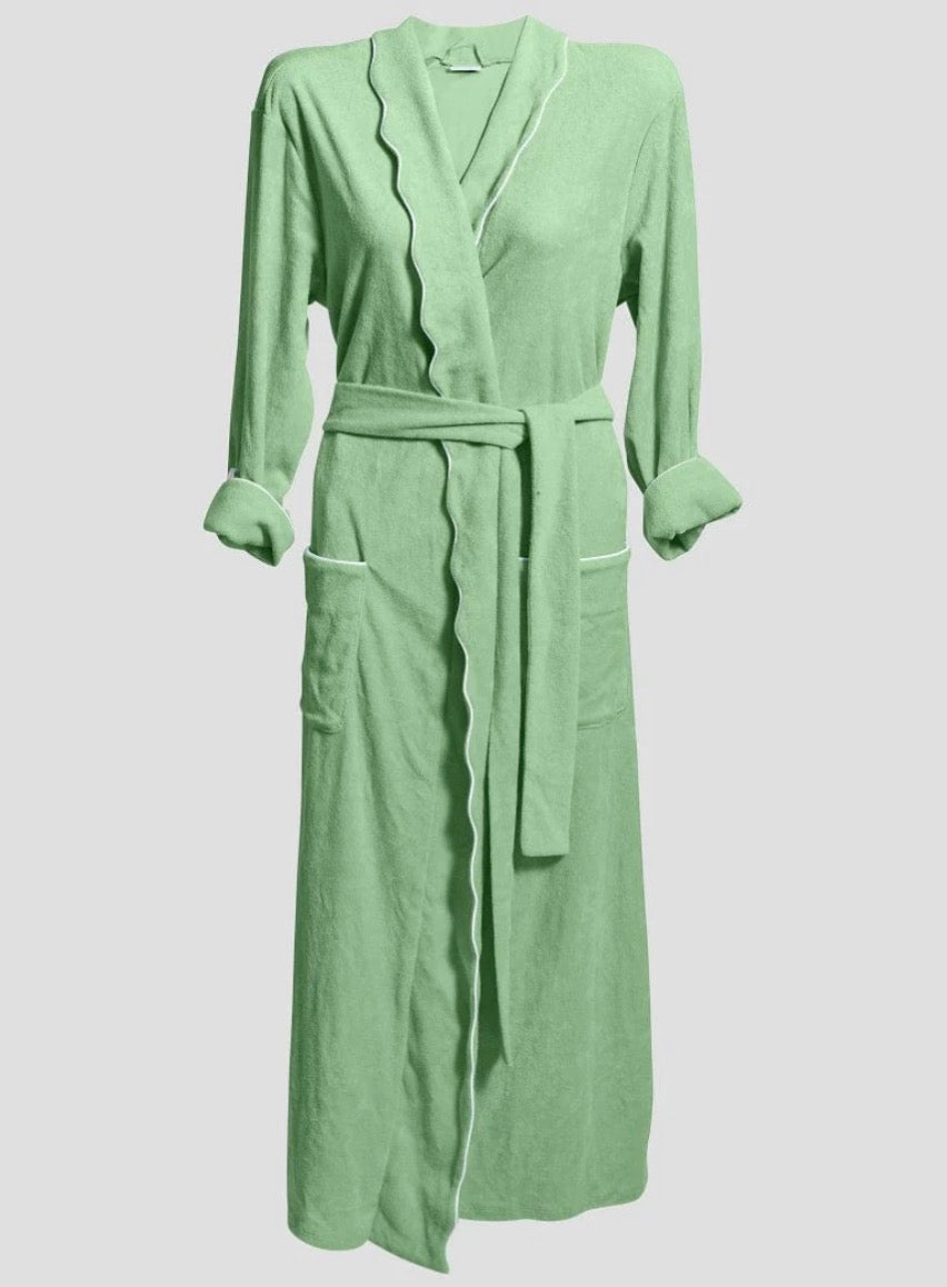Women’s Long Scallop Lightweight Robe