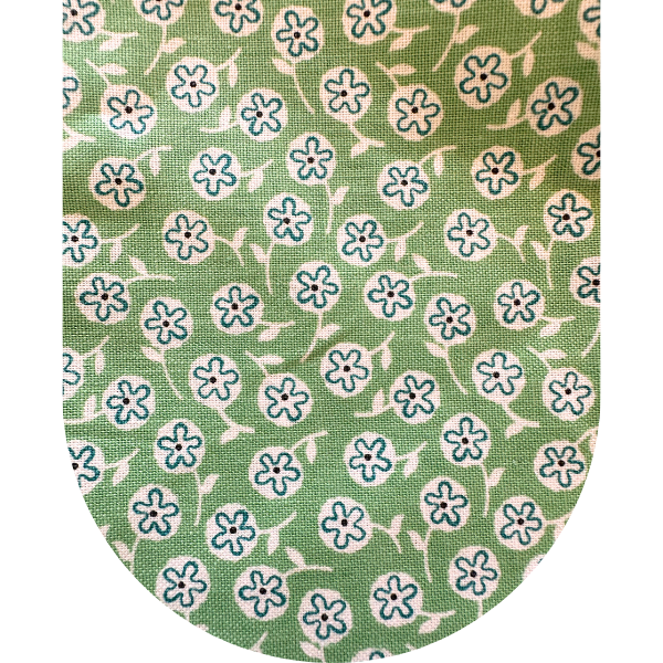 Green and Blue Floral