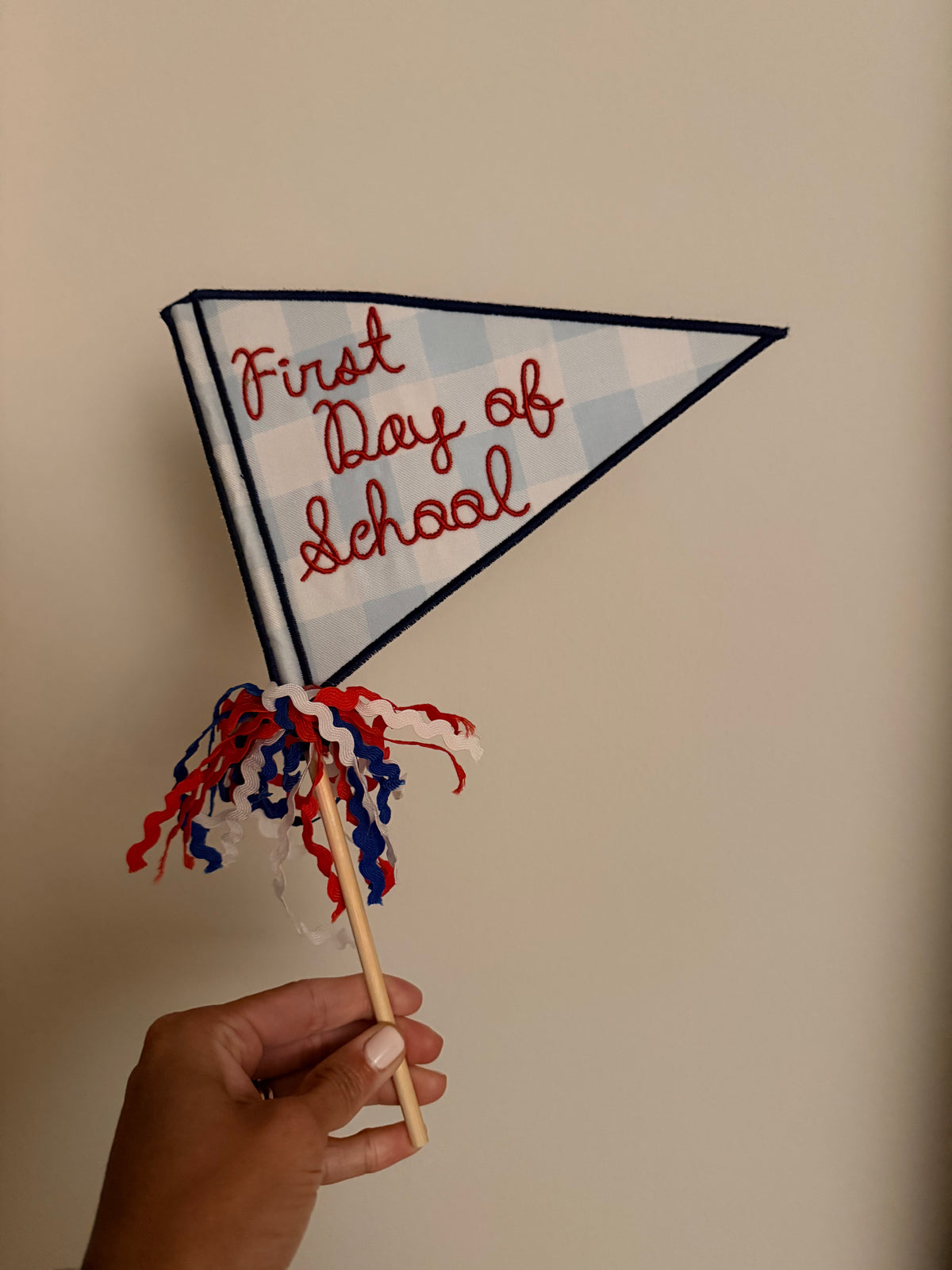 First Day of School Pennant