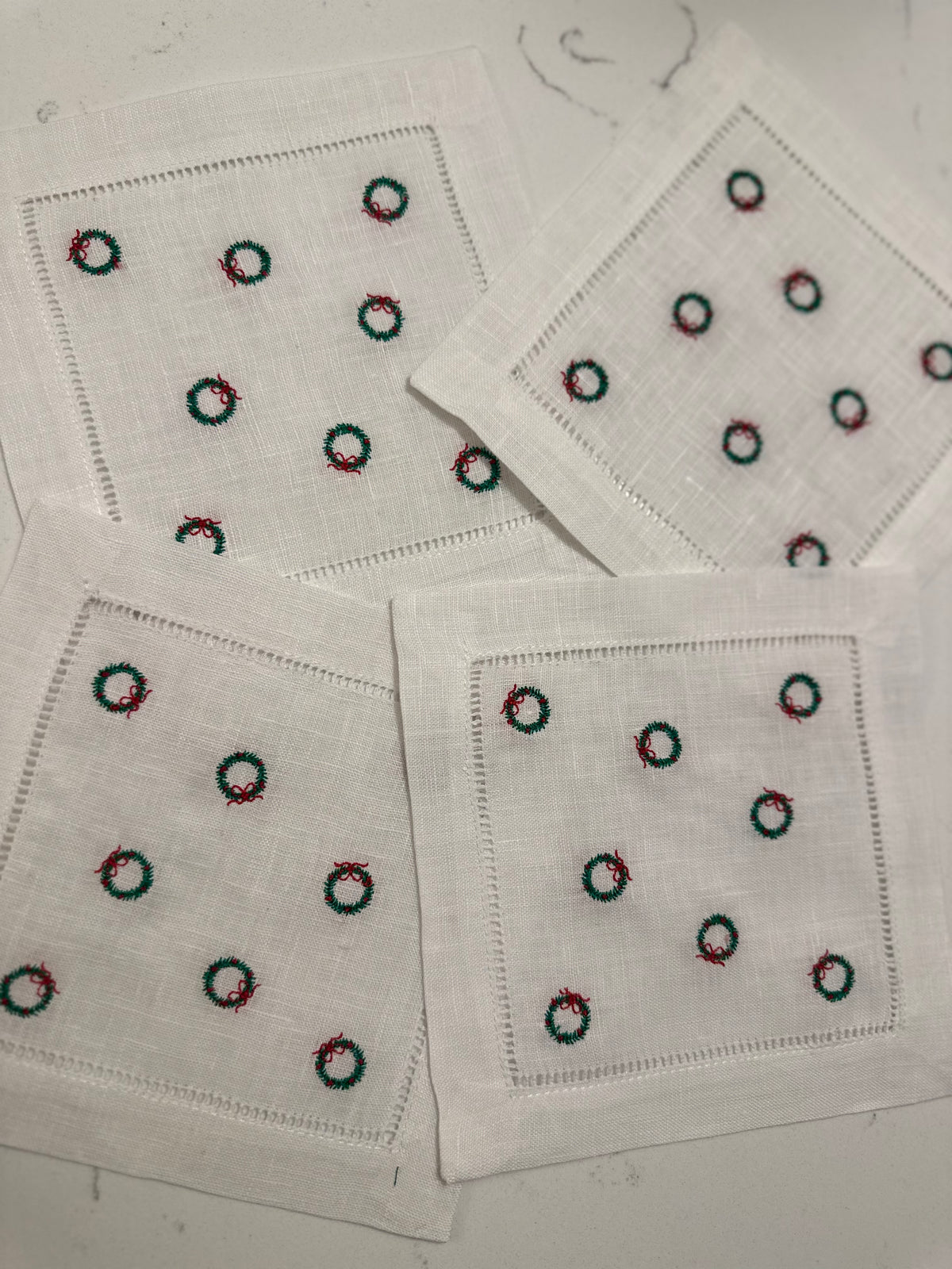 Christmas Cocktail Napkins (Set of 4)