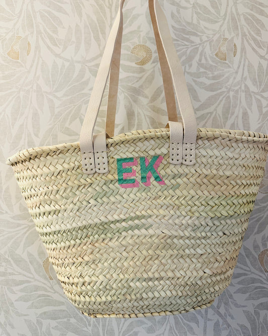 Handmade French Market Bag