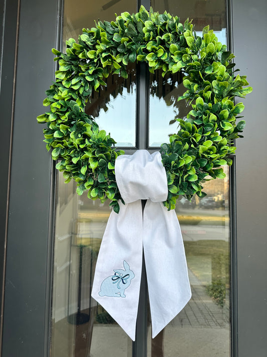 Custom Wreath Sash