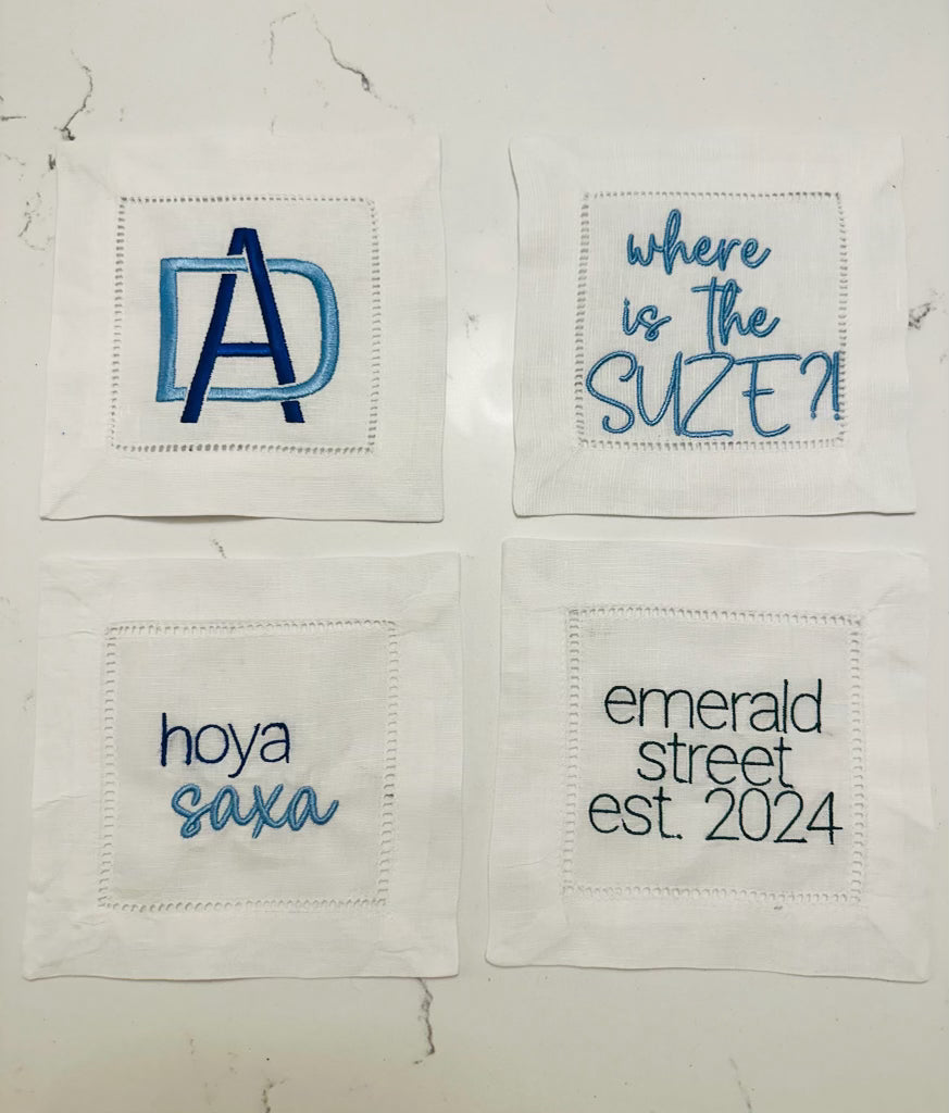 Custom Cocktail Napkins
