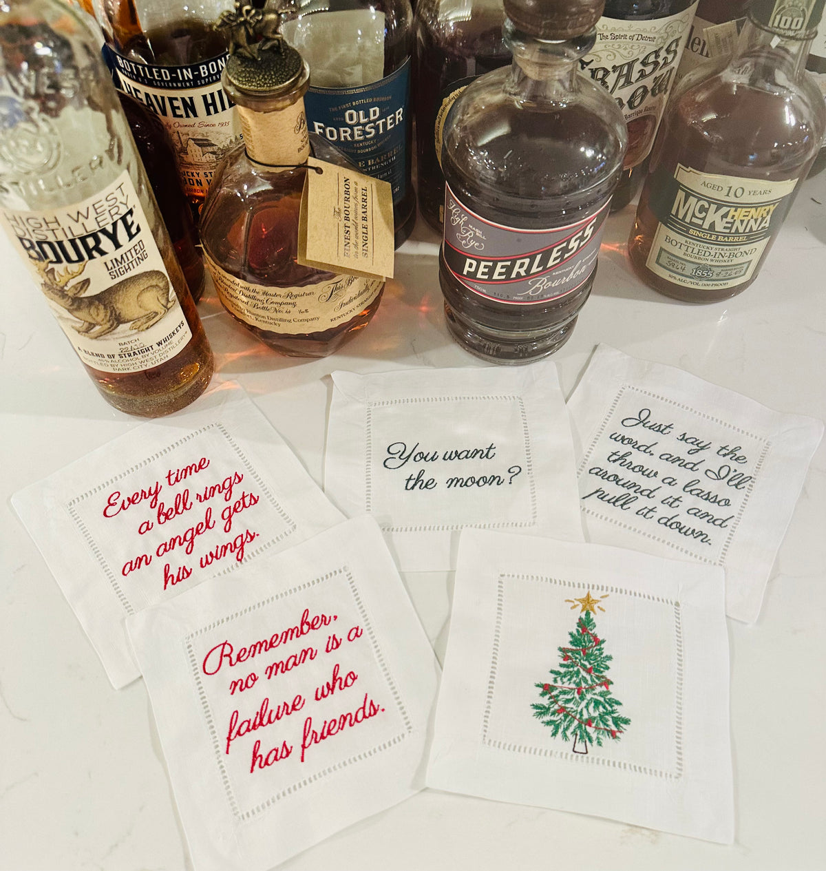 Christmas Custom Cocktail Napkins