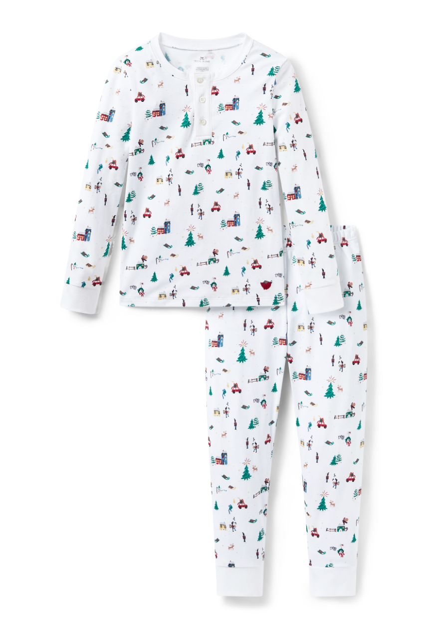 Holiday Town Family Matching Pajama