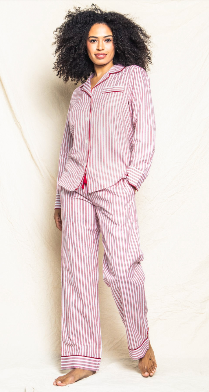 Family Matching Twill Ticking Pajama