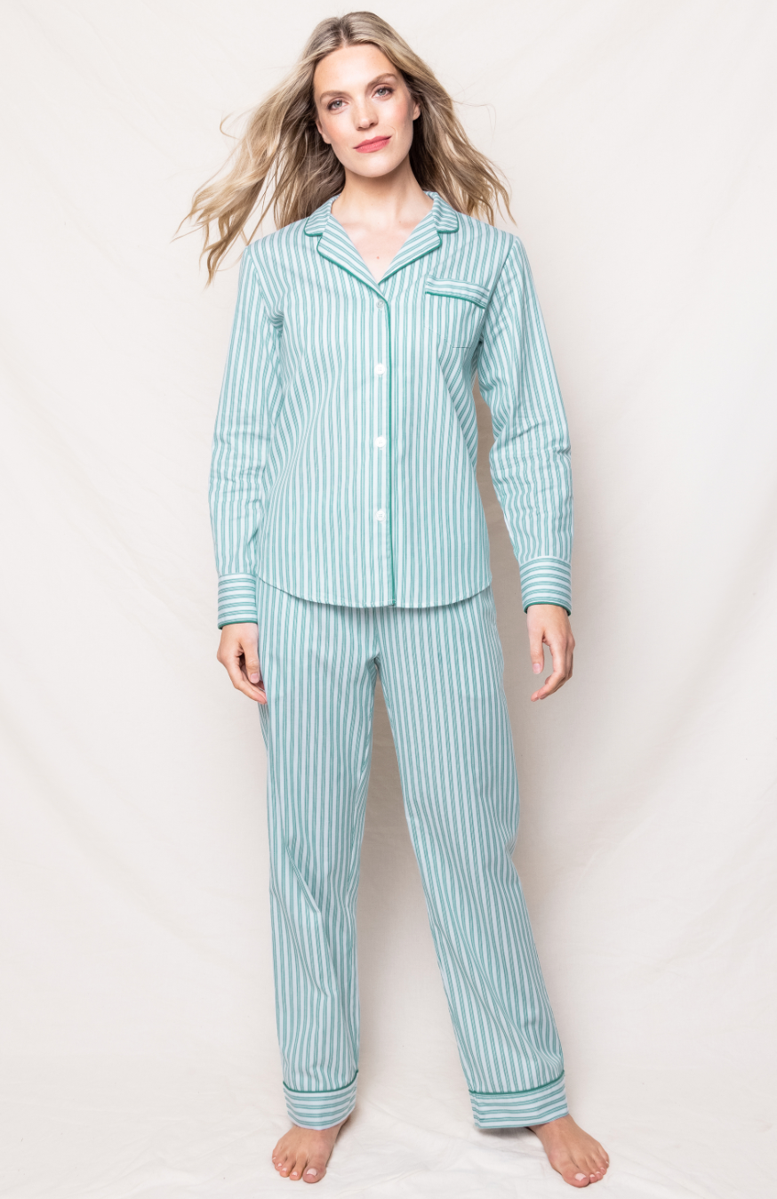 Family Matching Twill Ticking Pajama
