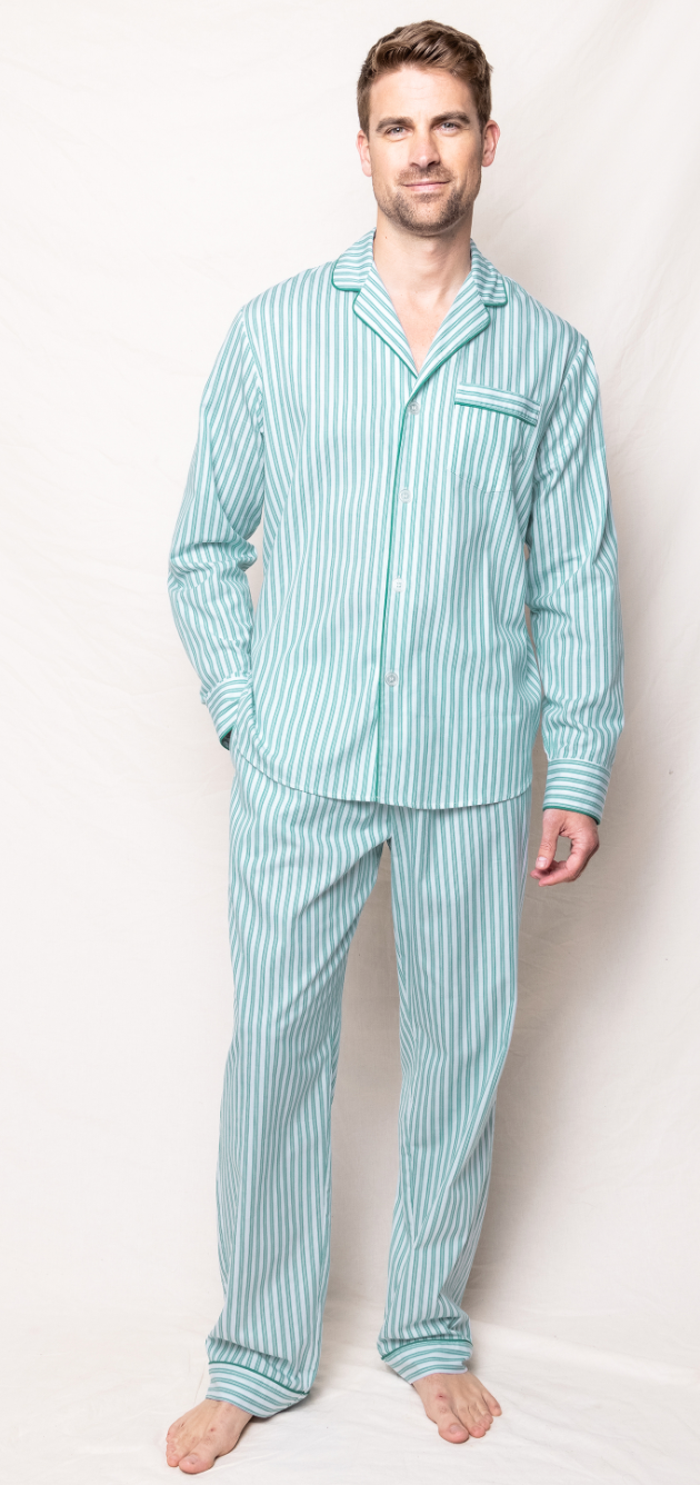 Family Matching Twill Ticking Pajama