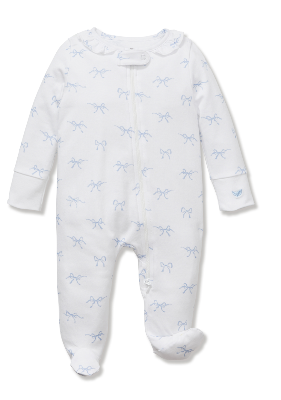 PRE ORDER Mommy and Me Something Blue Bows Pima Pajama