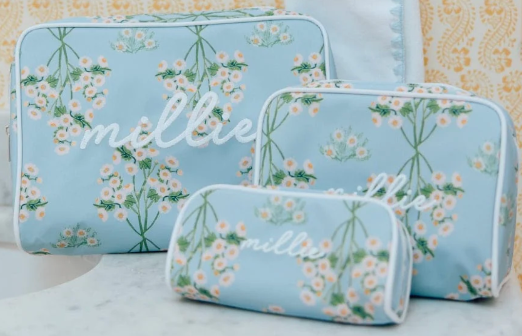 Patterned Toiletry Bags