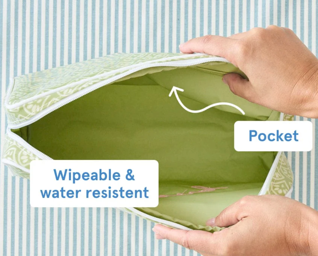 Patterned Toiletry Bags