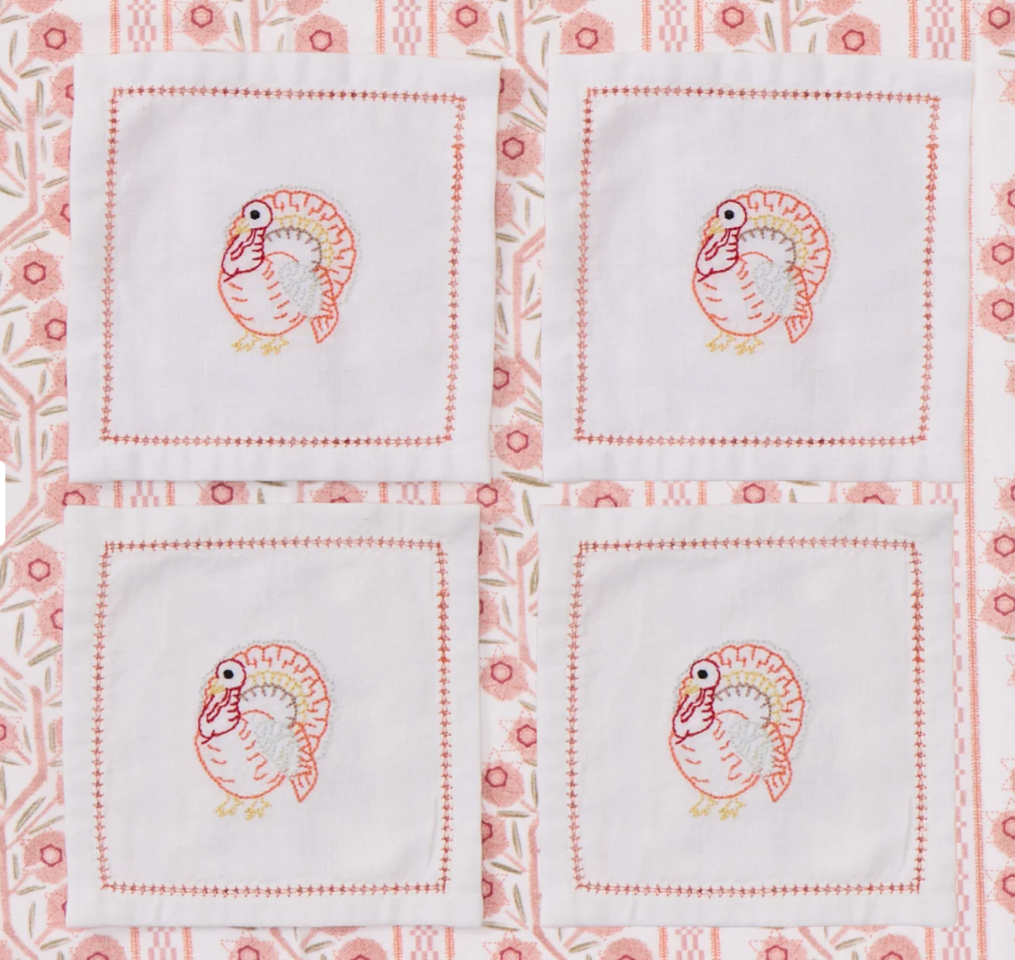 Turkey Cocktail Napkins