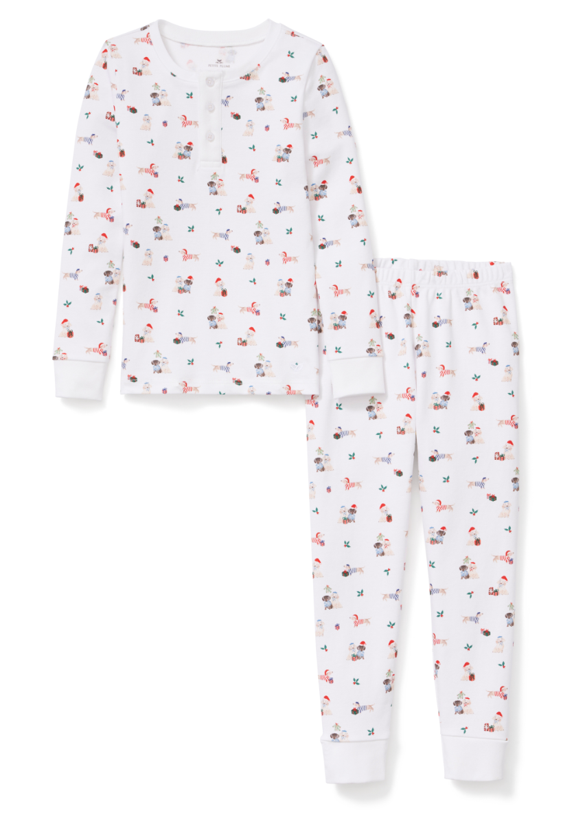 Woof de Noel Mommy & Me Matching Pajamas