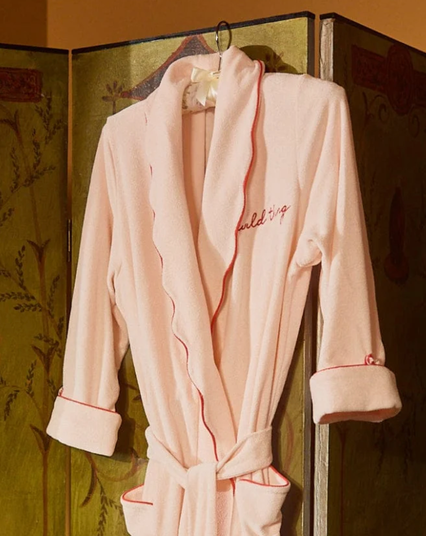 Women’s Long Scallop Lightweight Robe