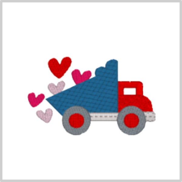 Valentines Dump Truck