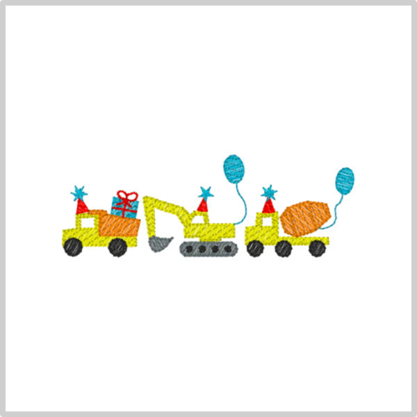 Birthday Construction Site