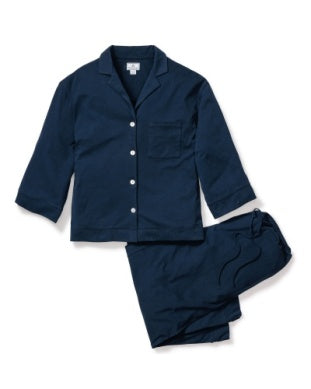 Women's Wide Leg Olivia Pajama Set In Navy