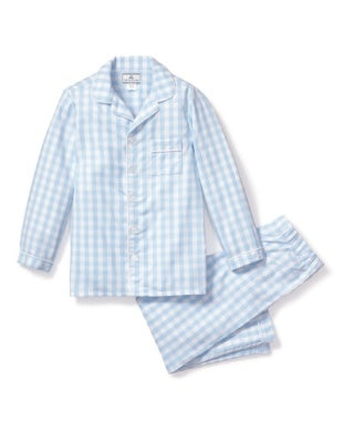 Kids Gingham Pajama Set